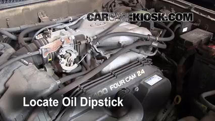 1999 Toyota 4Runner Limited 3.4L V6 Oil Check Oil Level